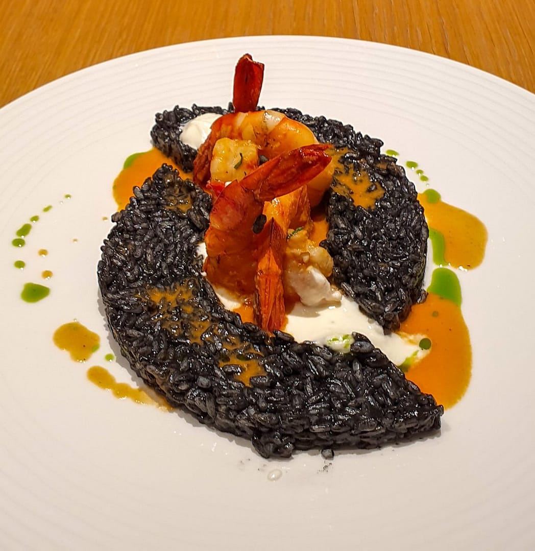 Pergeros Black Risotto