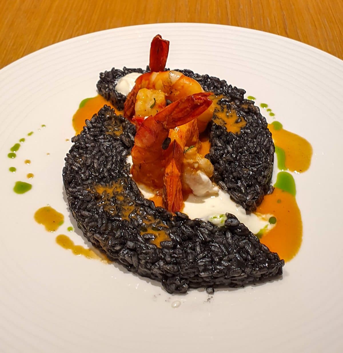 Pergeros Black Risotto