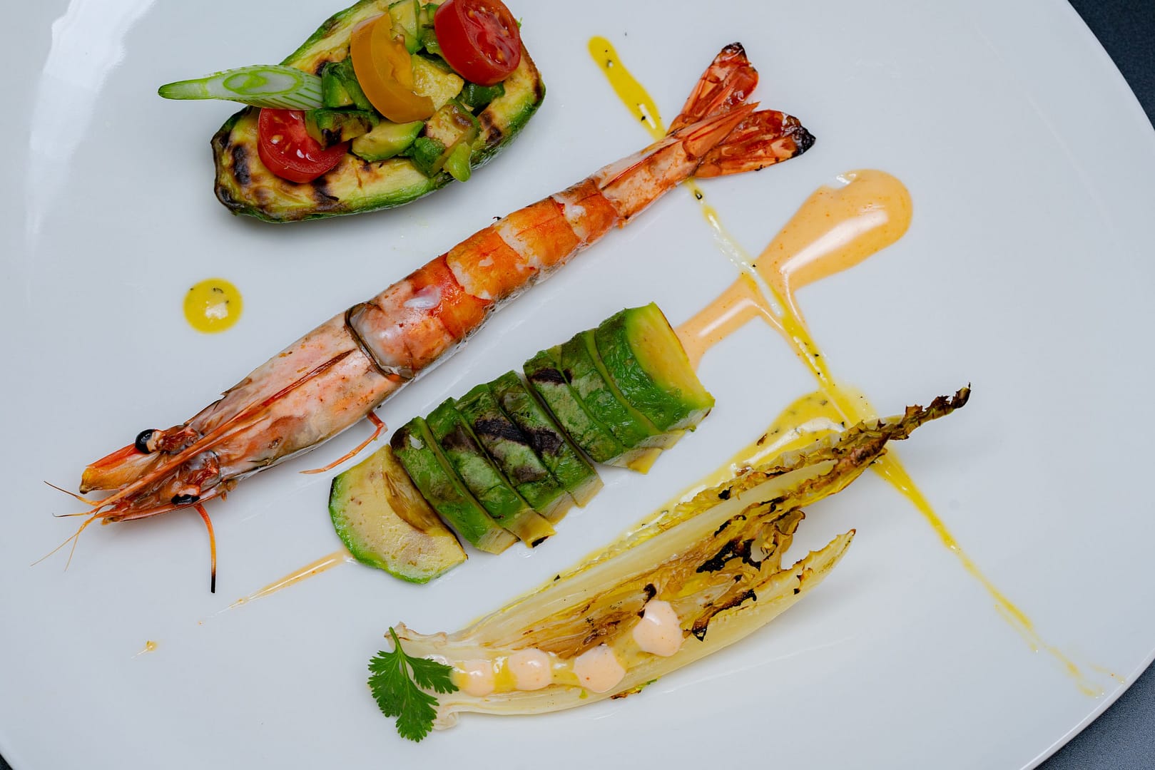 Nuera Avocado and Shrimp