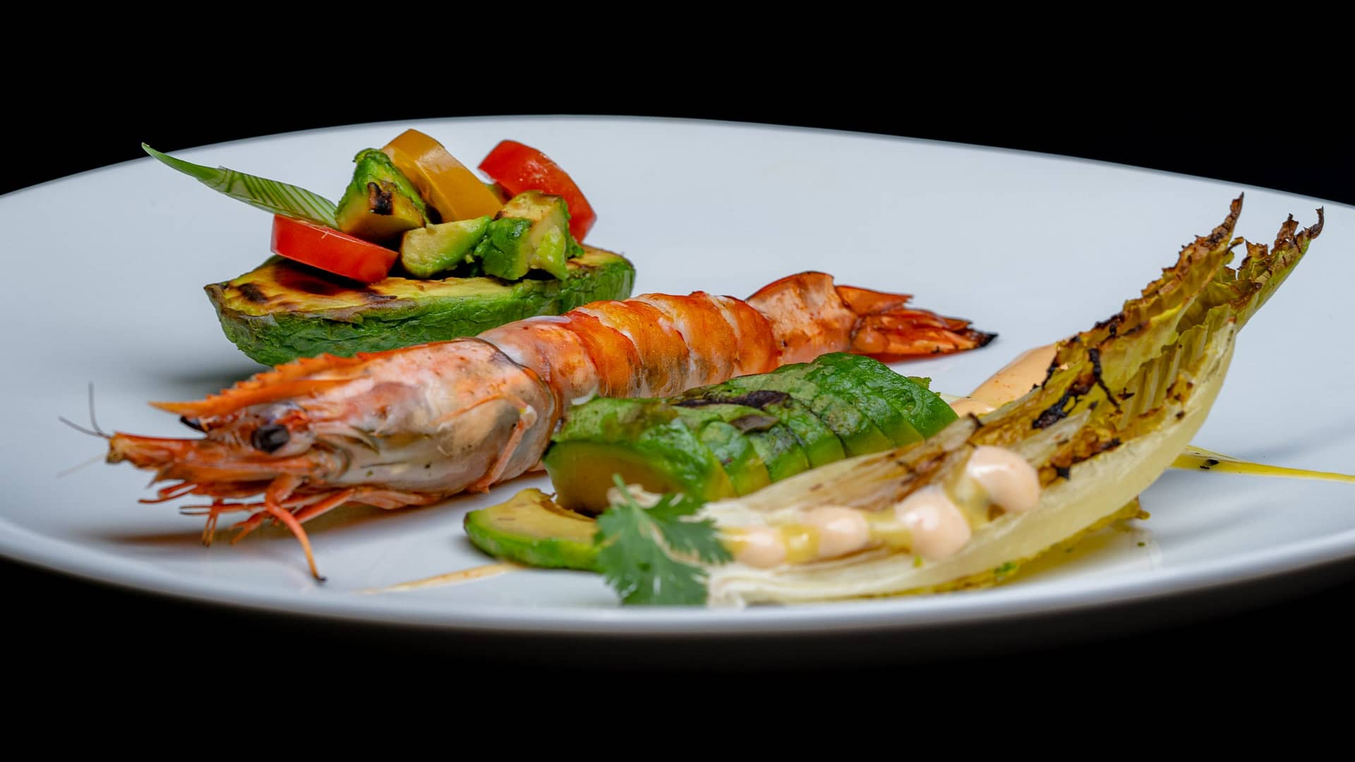 Nuera Avocado and Shrimp